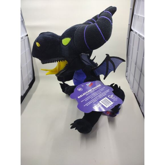 Disney Maleficent Dragon ZIPPERMOUTH Plush Villains Collectible Limited Edition - Picture 2 of 8